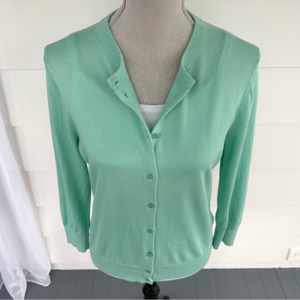 3/4 Sleeve “the Clare Cardigan” from J. Crew, Large